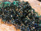 Natural Cabinet Size Crystalline Malachite Specimen x 1 From Tenke Fungurume, Congo