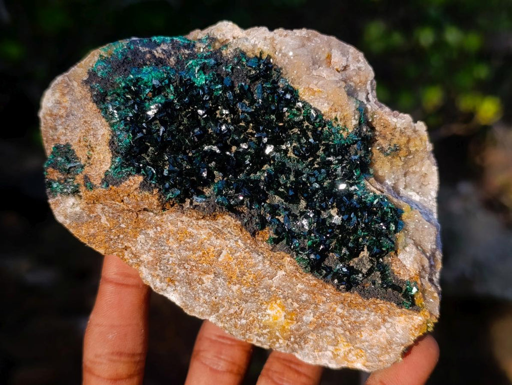 Natural Cabinet Size Crystalline Malachite Specimen x 1 From Tenke Fungurume, Congo