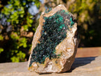 Natural Cabinet Size Crystalline Malachite Specimen x 1 From Tenke Fungurume, Congo