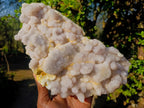 Natural Large White Drusy Spirit Quartz Crystal Plate Specimen x 1 From Boekenhouthoek, South Africa