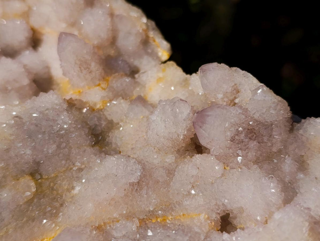 Natural Large White Drusy Spirit Quartz Crystal Plate Specimen x 1 From Boekenhouthoek, South Africa