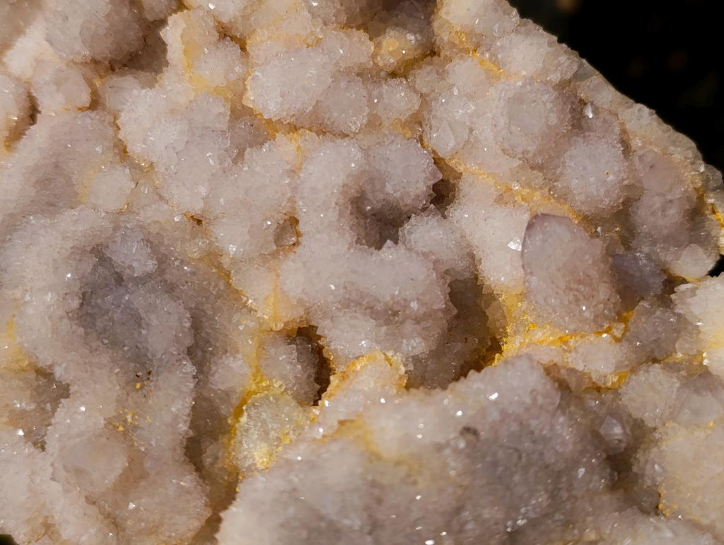 Natural Large White Drusy Spirit Quartz Crystal Plate Specimen x 1 From Boekenhouthoek, South Africa