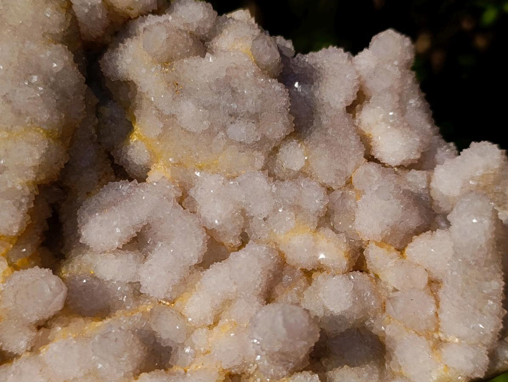 Natural Large White Drusy Spirit Quartz Crystal Plate Specimen x 1 From Boekenhouthoek, South Africa