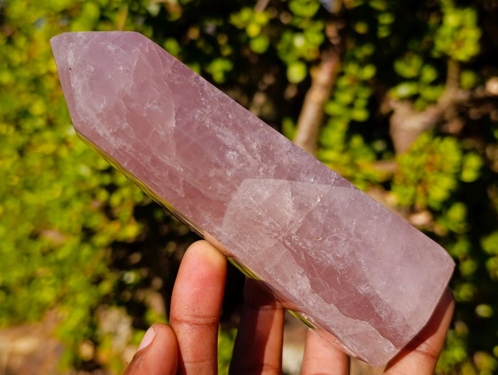 Polished Gemmy Lavender Display Crystal x 1 From Ambatondrazaka Madagascar