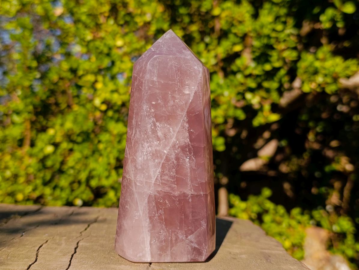 Polished Gemmy Lavender Display Crystal x 1 From Ambatondrazaka Madagascar