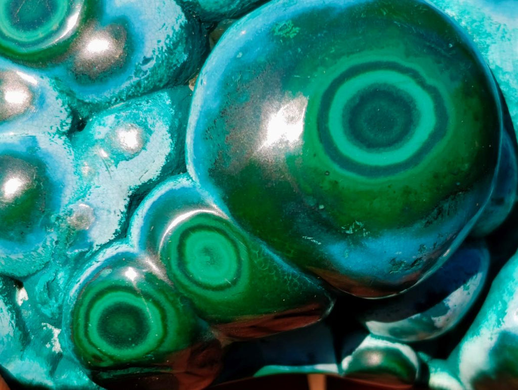 Polished "Eye" Ring Patterned Malacolla Specimen x 1 From Kulukuluku, Congo