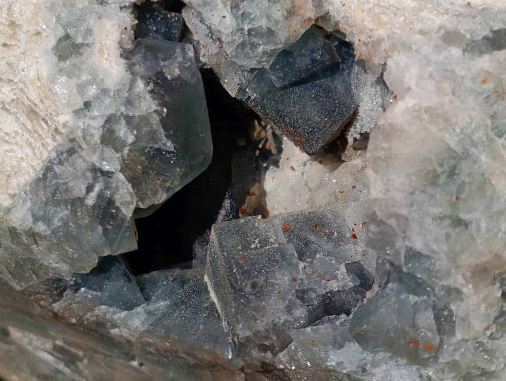 Natural XL Cubic Fluorite Specimen x 1 From Mandrosonoro Madagascar