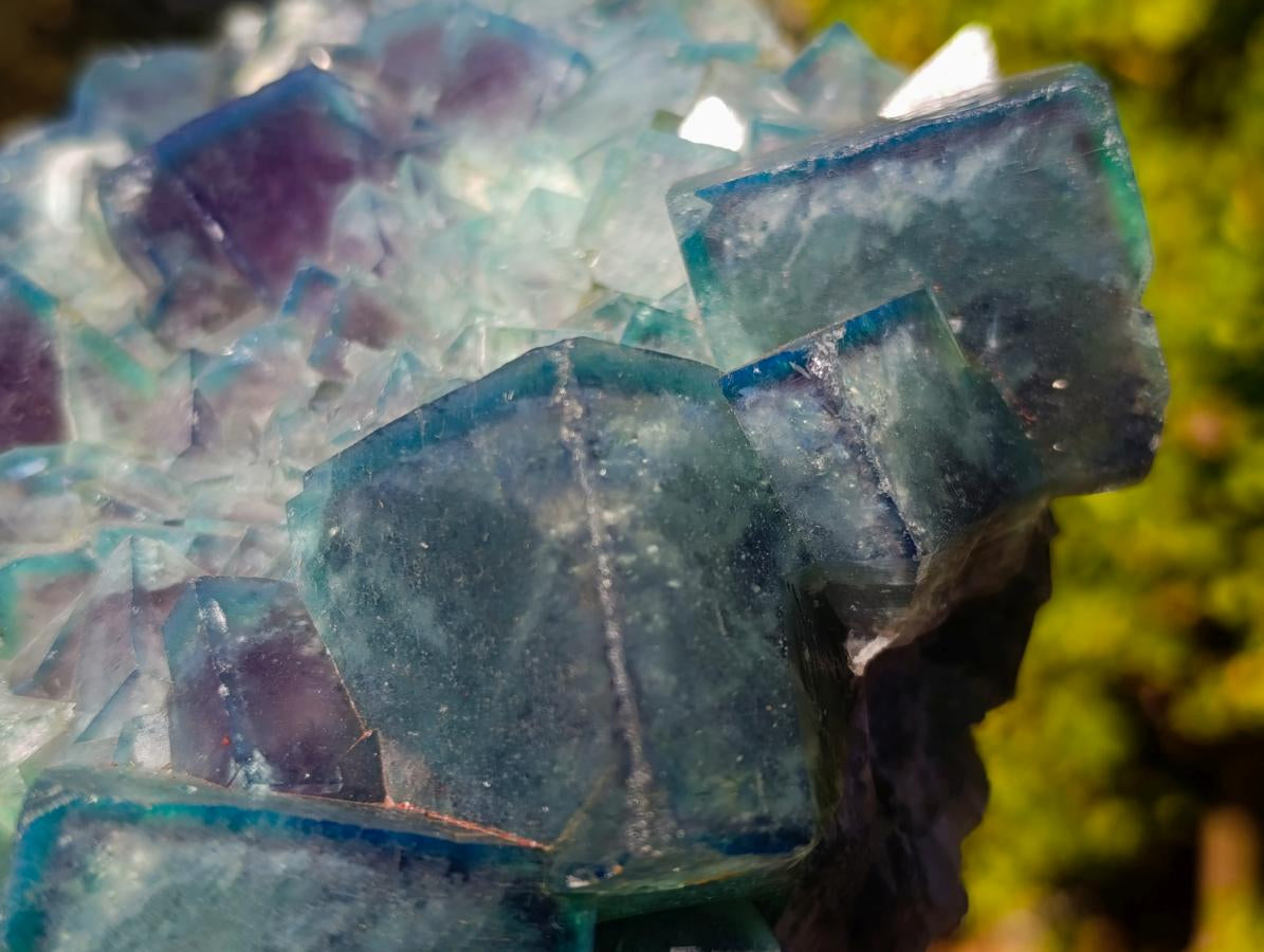 Natural XL Cubic Fluorite Specimen x 1 From Mandrosonoro Madagascar