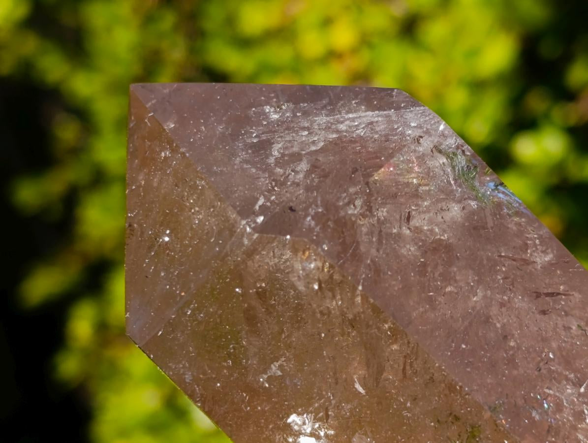 Polished Double Terminated Smokey Quartz Crystal x 1 From Madagascar