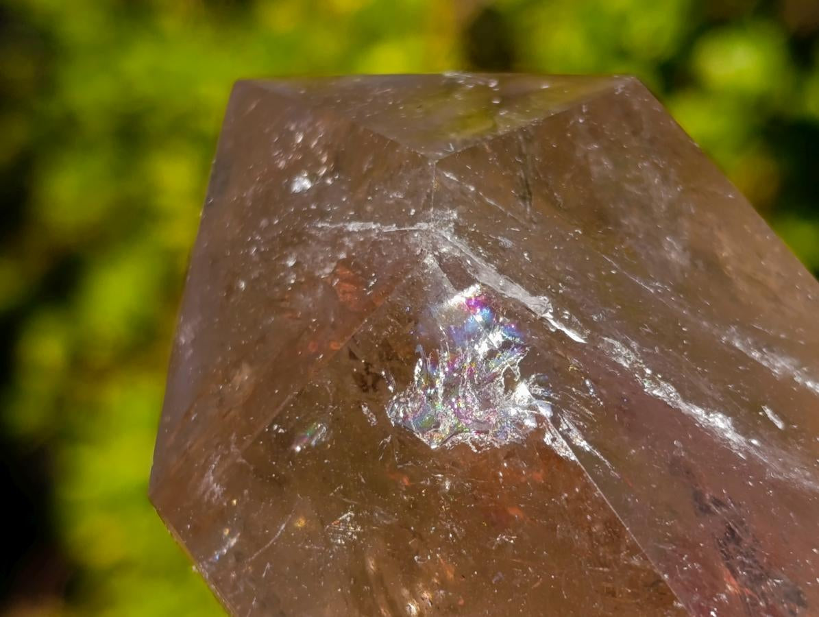 Polished Double Terminated Smokey Quartz Crystal x 1 From Madagascar
