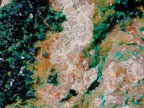Natural Cabinet Size Rare Crystalline Malachite on Dolomite Specimen x 1 From Tenke Fungurume, Congo