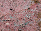 Natural Double Sided Drusy Chrysocolla and Cobaltian Dolomite Specimen x 1 From Likasi, Congo