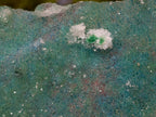 Natural Double Sided Drusy Chrysocolla and Cobaltian Dolomite Specimen x 1 From Likasi, Congo