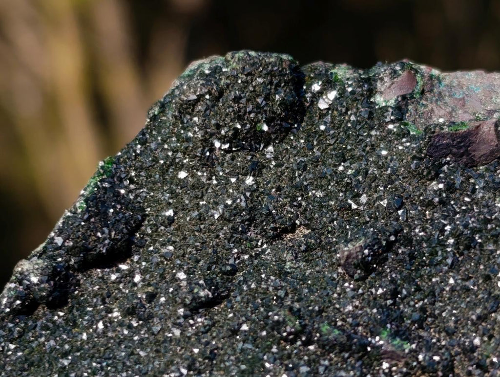 Natural Cabinet Size Libethenite on Dolomite Matrix Specimen x 1 From Kolwezi, Congo
