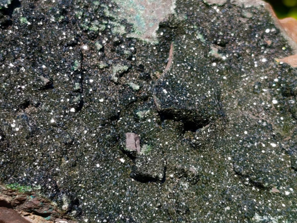Natural Cabinet Size Libethenite on Dolomite Matrix Specimen x 1 From Kolwezi, Congo