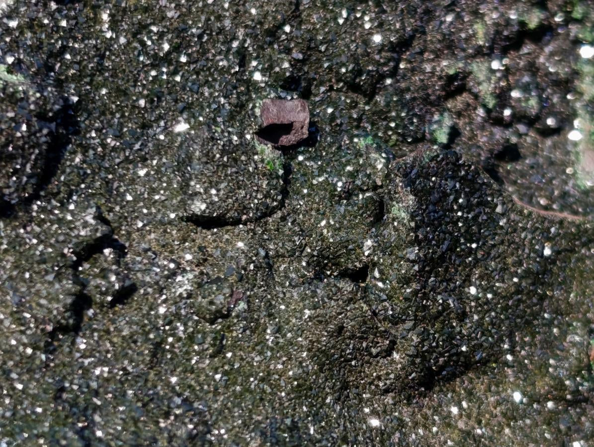 Natural Cabinet Size Libethenite on Dolomite Matrix Specimen x 1 From Kolwezi, Congo