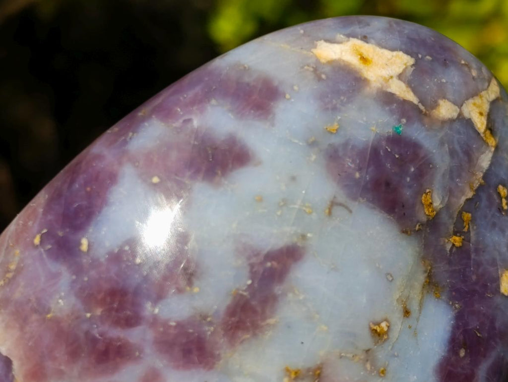 Polished Gemmy Purple "Sugi" Rose Quartz Standing Display Piece x 1 From Ambatondrazaka, Madagascar
