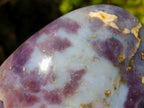 Polished Gemmy Purple "Sugi" Rose Quartz Standing Display Piece x 1 From Ambatondrazaka, Madagascar
