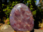 Polished Gemmy Purple "Sugi" Rose Quartz Standing Display Piece x 1 From Ambatondrazaka, Madagascar