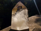 Polished Smokey Phantom Quartz Crystal x 1 From Anjozorobe, Madagascar