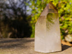 Polished Smokey Phantom Quartz Crystal x 1 From Anjozorobe, Madagascar