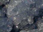 Polished and Natural Large Blue Celestite Heart x 1 From Sakoany Madagascar