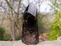 Polished Dark Morion Smokey Amethyst Display Crystal x 1 From Madagascar