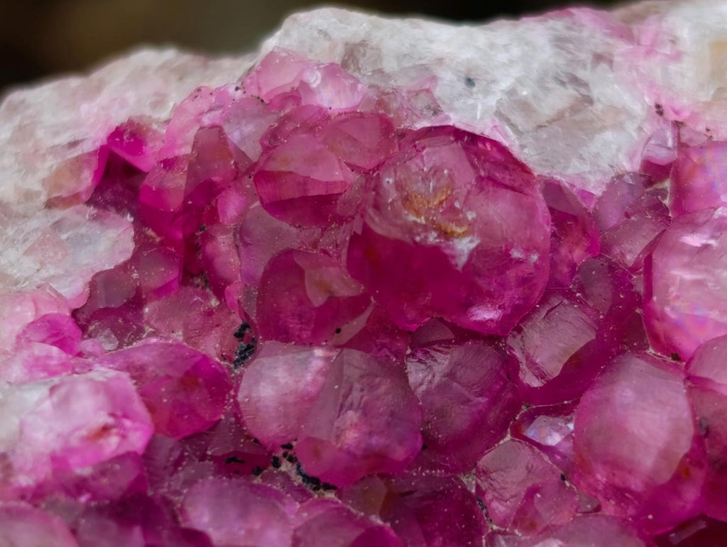 Natural Rare Hot Pink Spherocobaltite Specimen x 1 From Mashamba West Mine, Congo