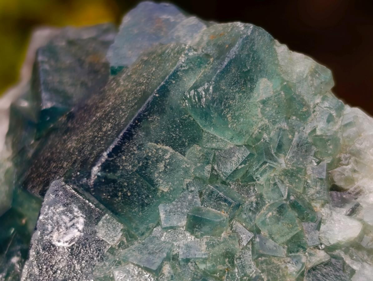 Natural Cubic Green Fluorite Specimen x 1 From Mandrosonoro, Madagascar