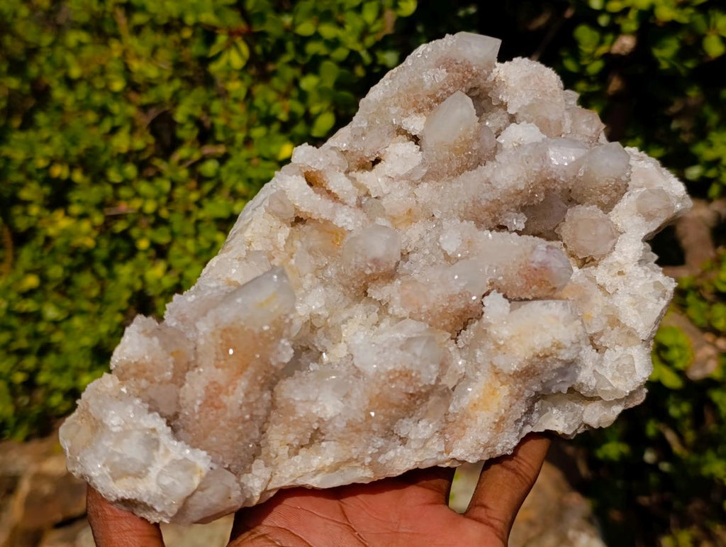 Natural Large Drusy Spirit Quartz Crystal Cluster x 1 From Boekenhouthoek, South Africa
