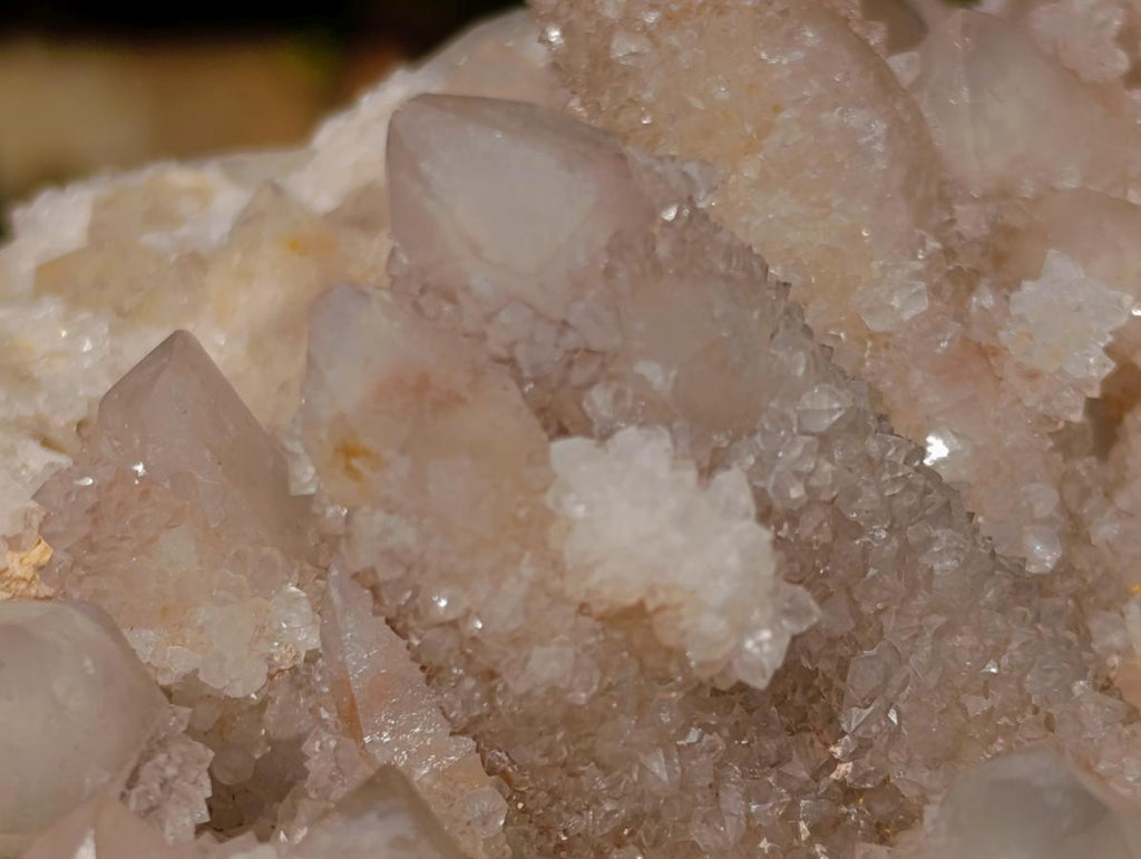 Natural Large Drusy Spirit Quartz Crystal Cluster x 1 From Boekenhouthoek, South Africa