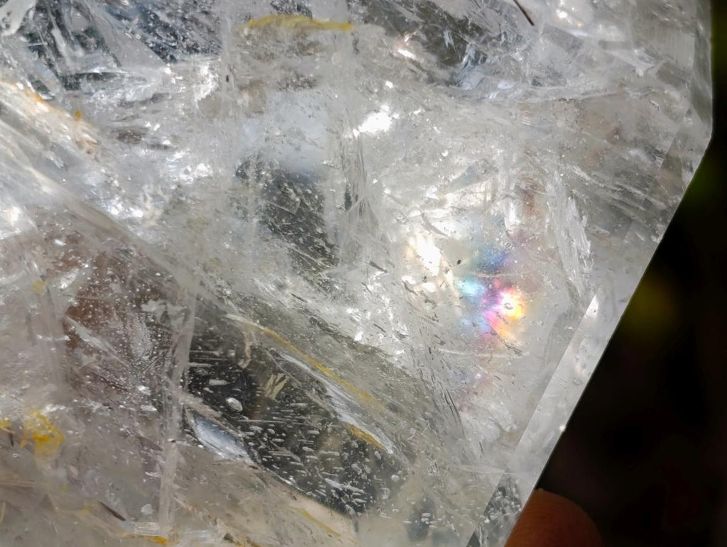 Polished Clear Quartz Display Crystal x 1 From Madagascar