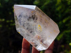 Polished Clear Quartz Crystal with Smokey Phantom x 1 From Akansobe, Madagascar