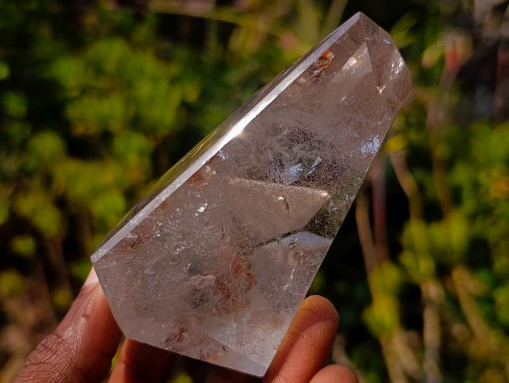 Polished Clear Quartz Crystal x 1 From Madagascar