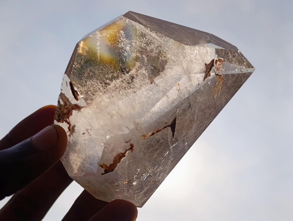 Polished Clear Quartz Crystal x 1 From Madagascar