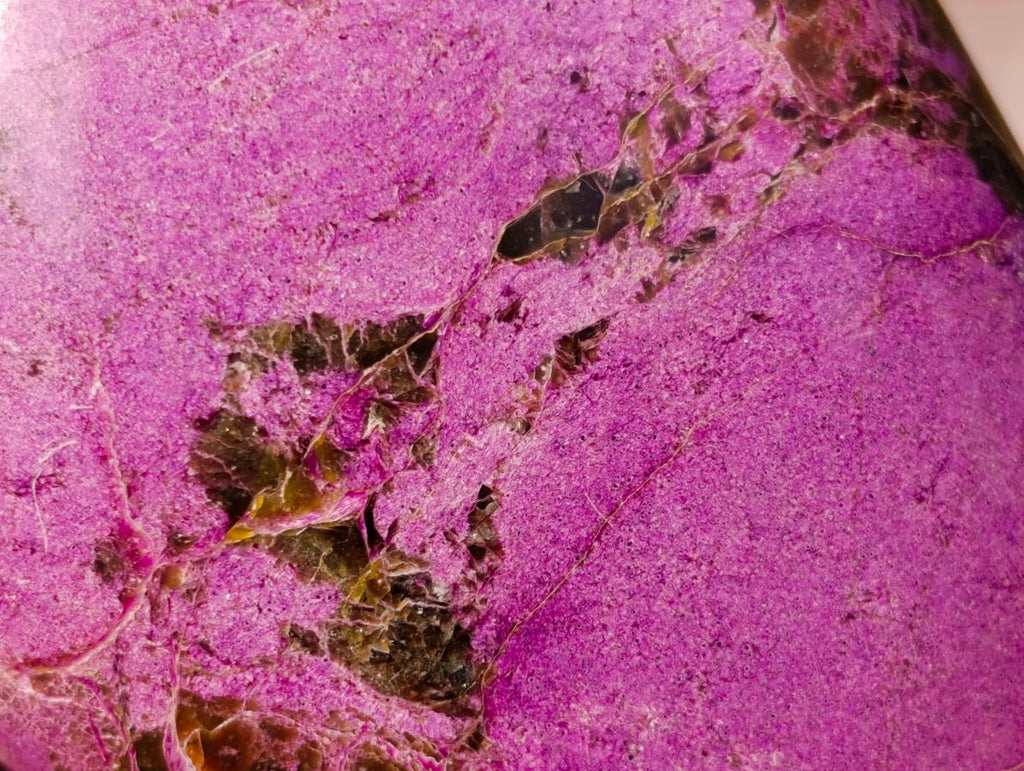 Polished Rare Stichtite Standing Display Piece x 1 From Barberton, South Africa