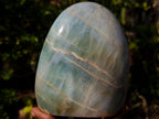 Polished Garnierite Nickel Moonstone Standing Display Piece x 1 From Madagascar