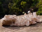 Natural Complex Clear and Bright Crystal Cluster x 1 From Madagascar