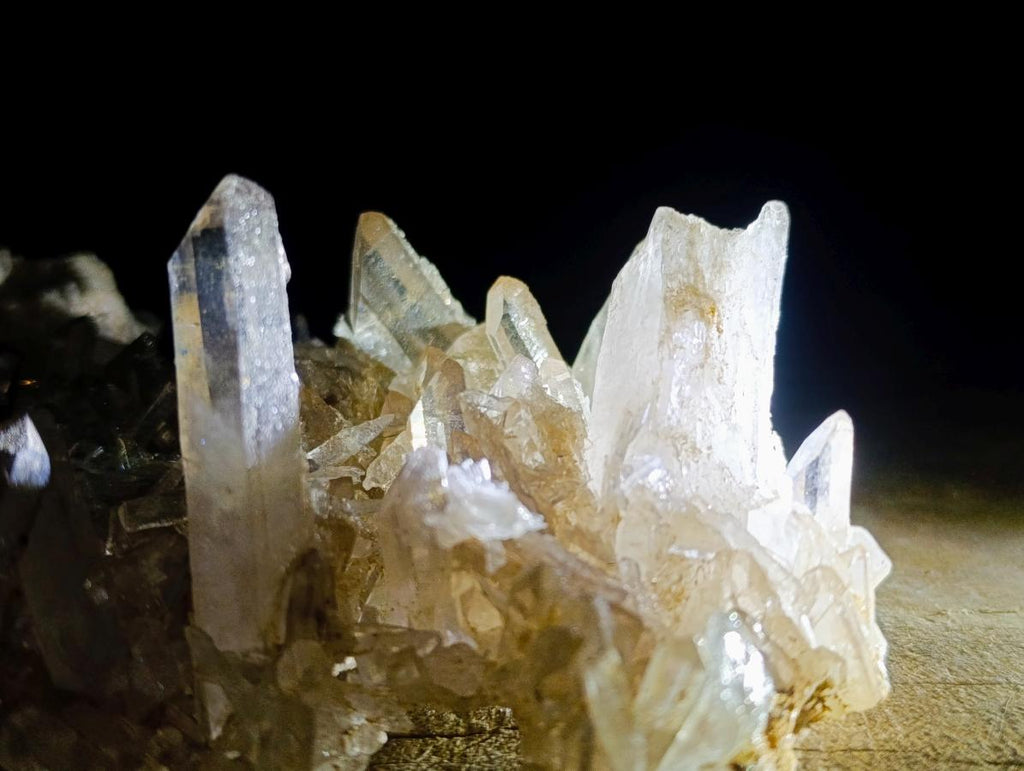 Natural Complex Clear and Bright Crystal Cluster x 1 From Madagascar