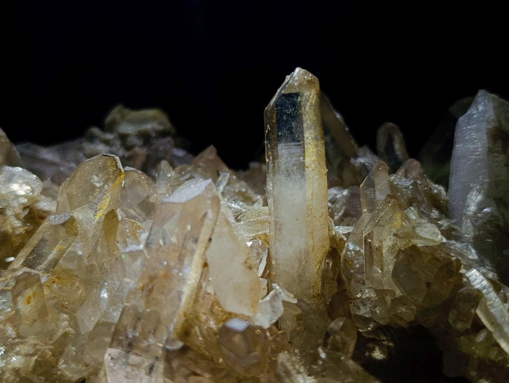 Natural Complex Clear and Bright Crystal Cluster x 1 From Madagascar