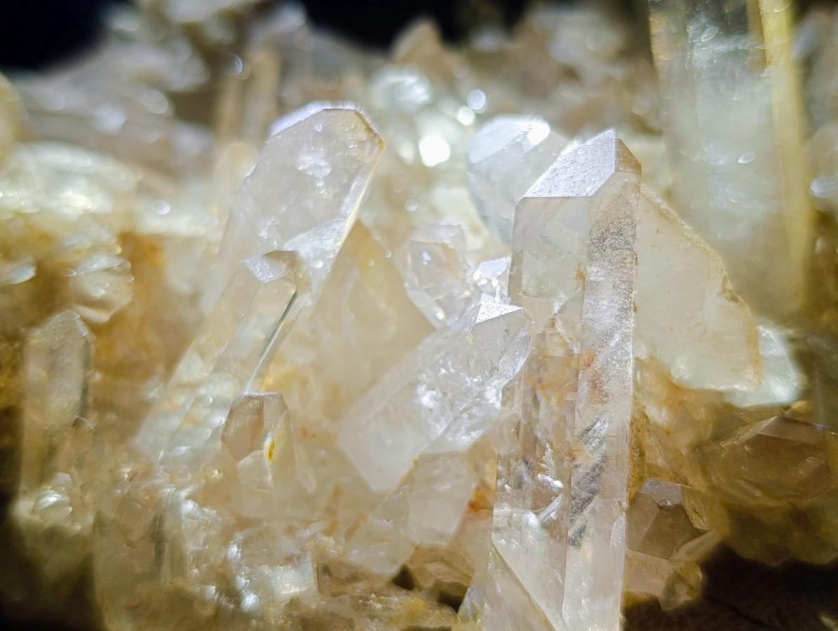 Natural Complex Clear and Bright Crystal Cluster x 1 From Madagascar