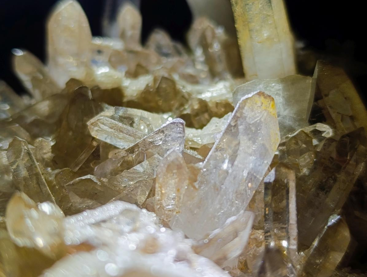 Natural Complex Clear and Bright Crystal Cluster x 1 From Madagascar