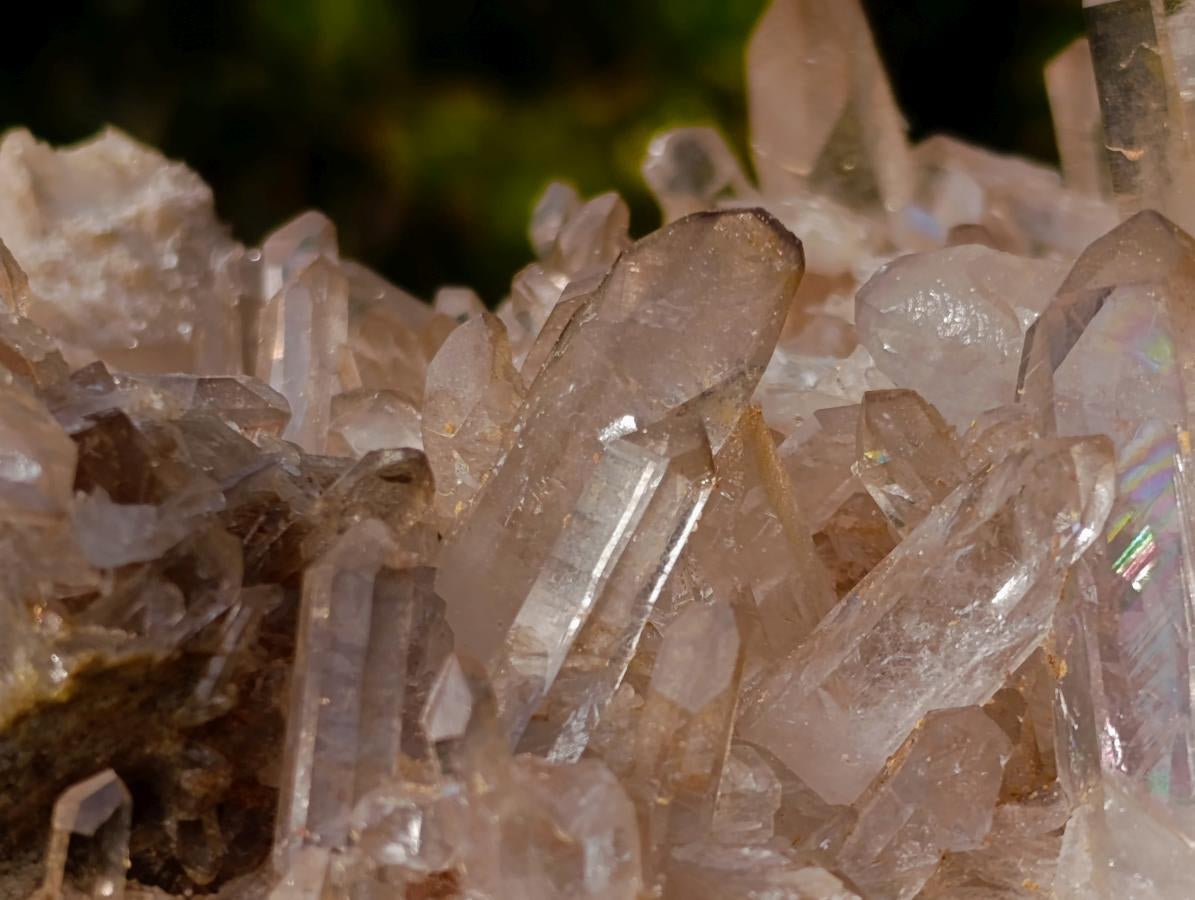 Natural Complex Clear and Bright Crystal Cluster x 1 From Madagascar