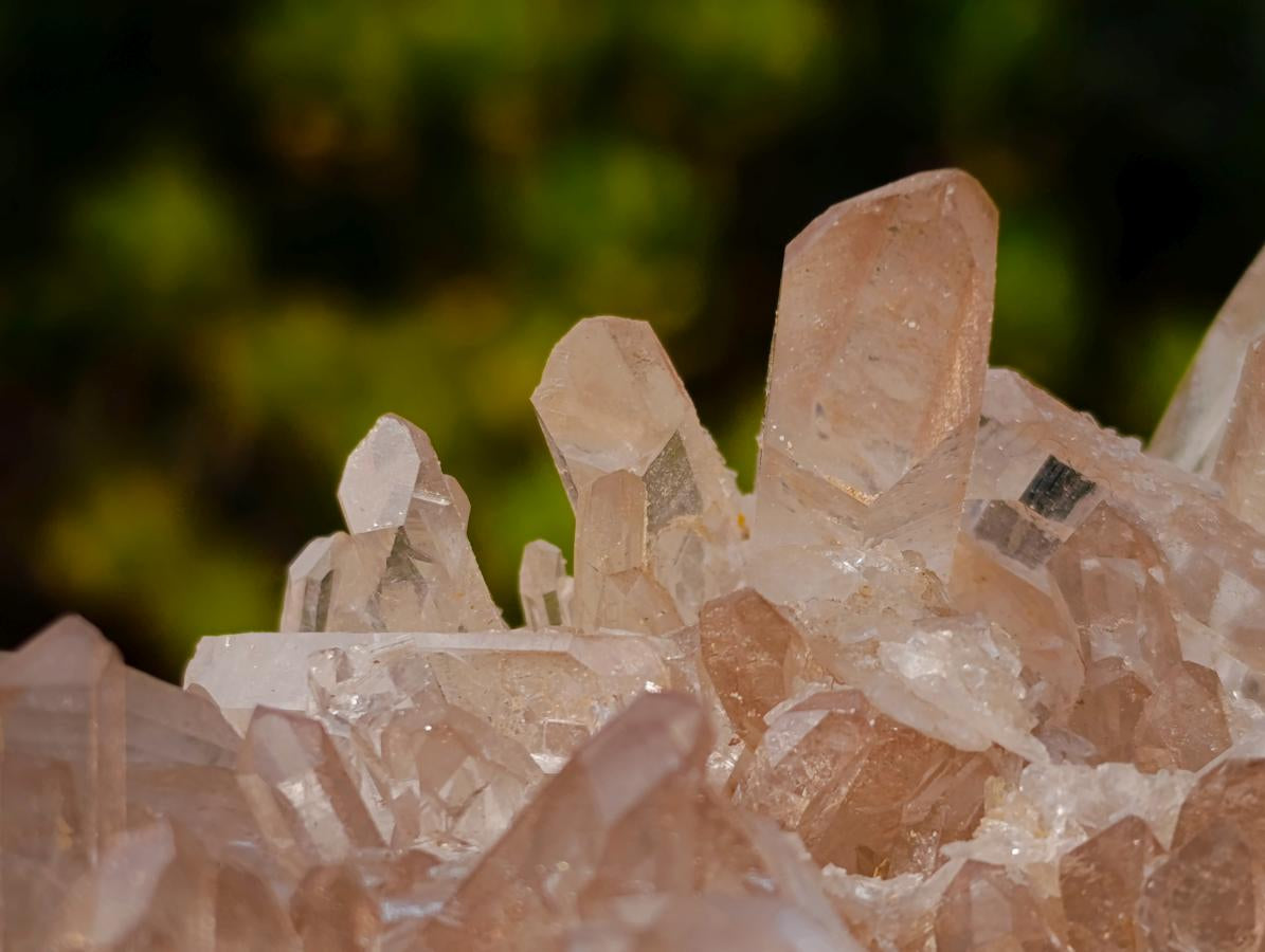 Natural Complex Clear and Bright Crystal Cluster x 1 From Madagascar
