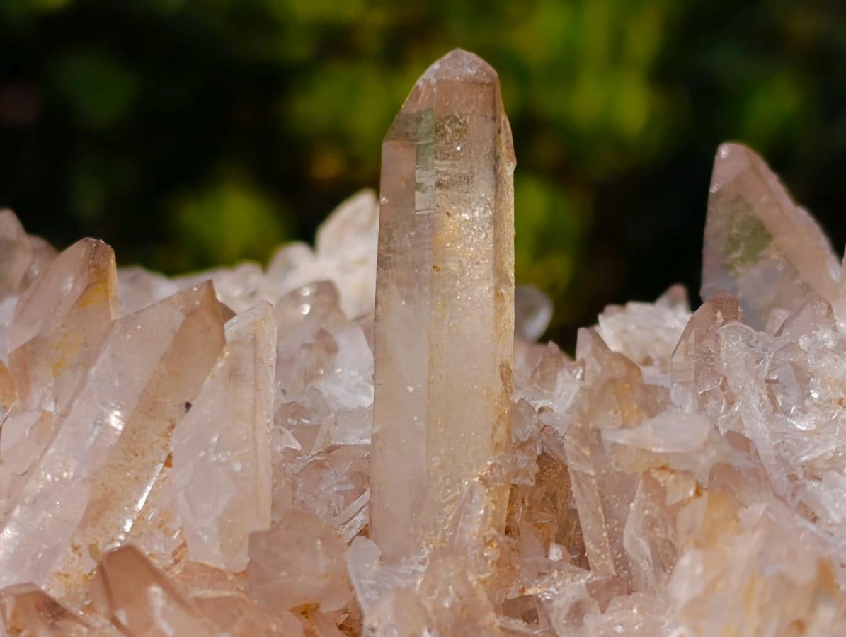 Natural Complex Clear and Bright Crystal Cluster x 1 From Madagascar