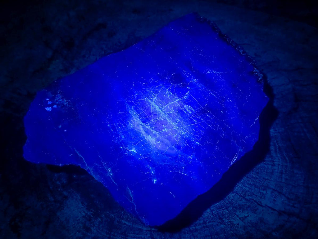 Polished Large Translucent Watermelon Fluorite Slice x 1 From Uis, Namibia