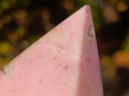Polished Rare Thulite Display Crystal x 1 From Mozambique