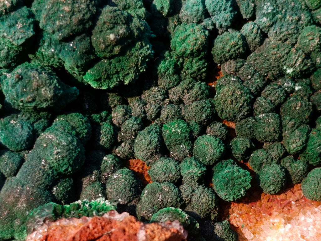 Natural Crystalline Ball Malachite Specimen x 1 From Mindingi Mine, Congo