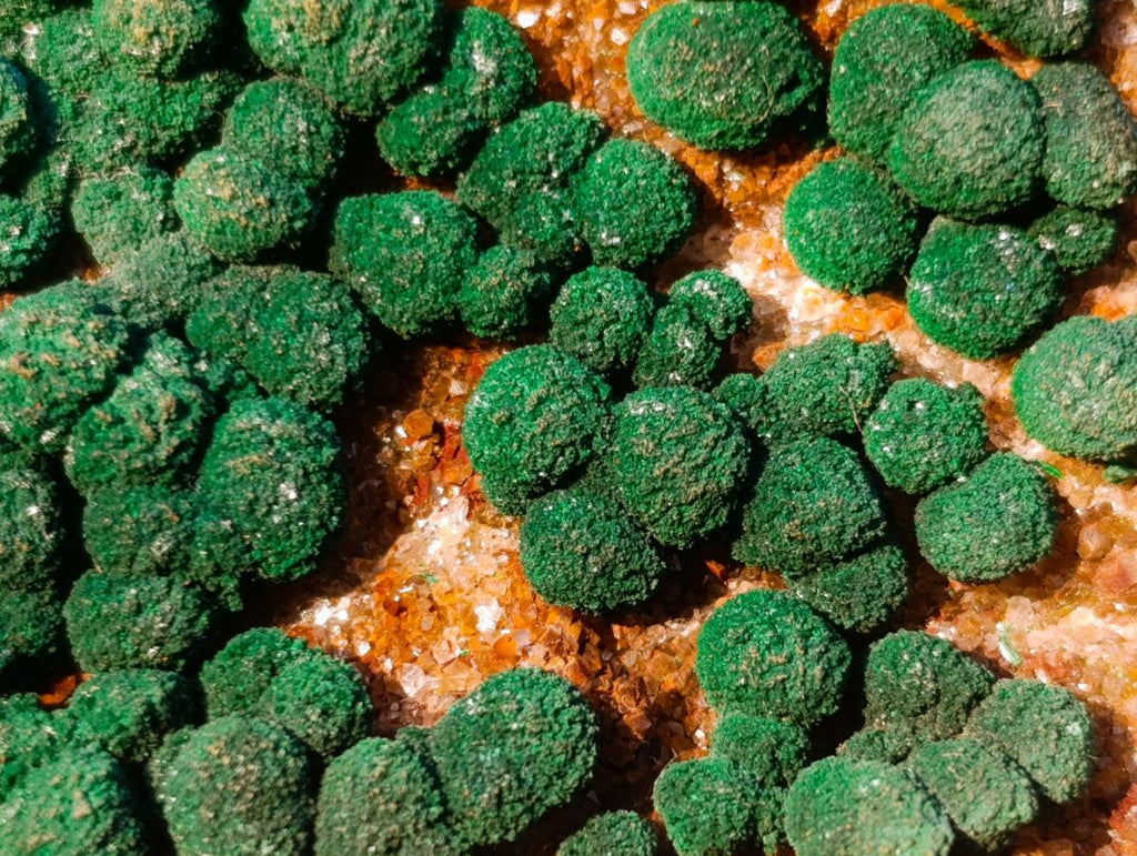 Natural Crystalline Ball Malachite Specimen x 1 From Mindingi Mine, Congo