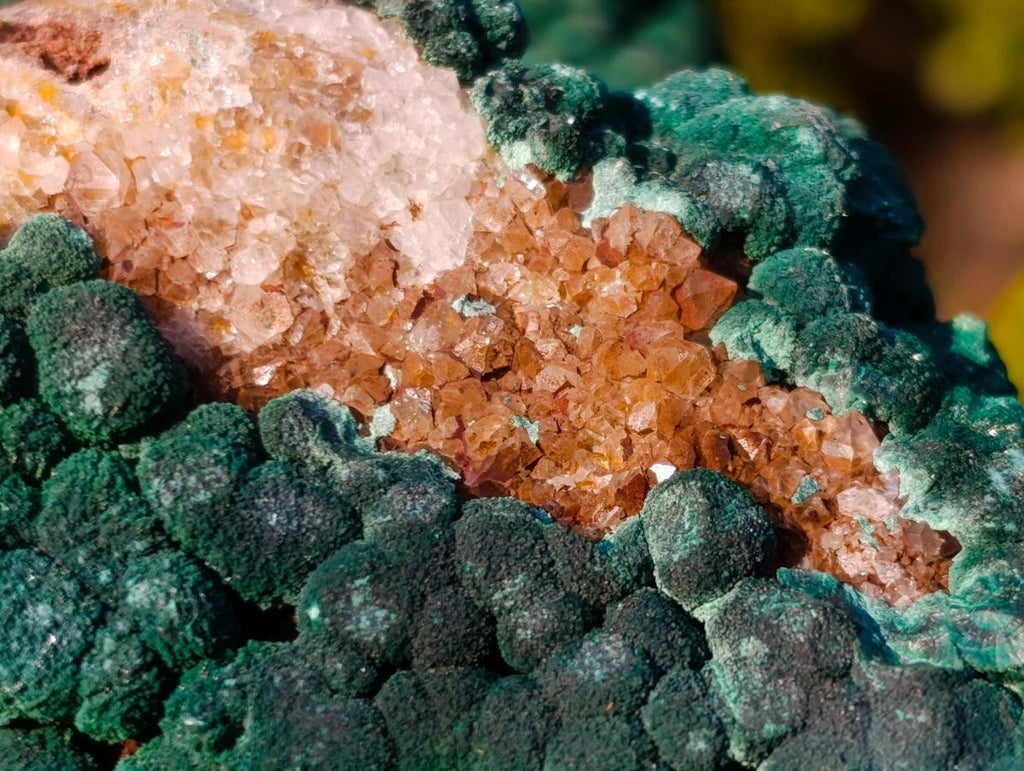 Natural Crystalline Ball Malachite Specimen x 1 From Mindingi Mine, Congo